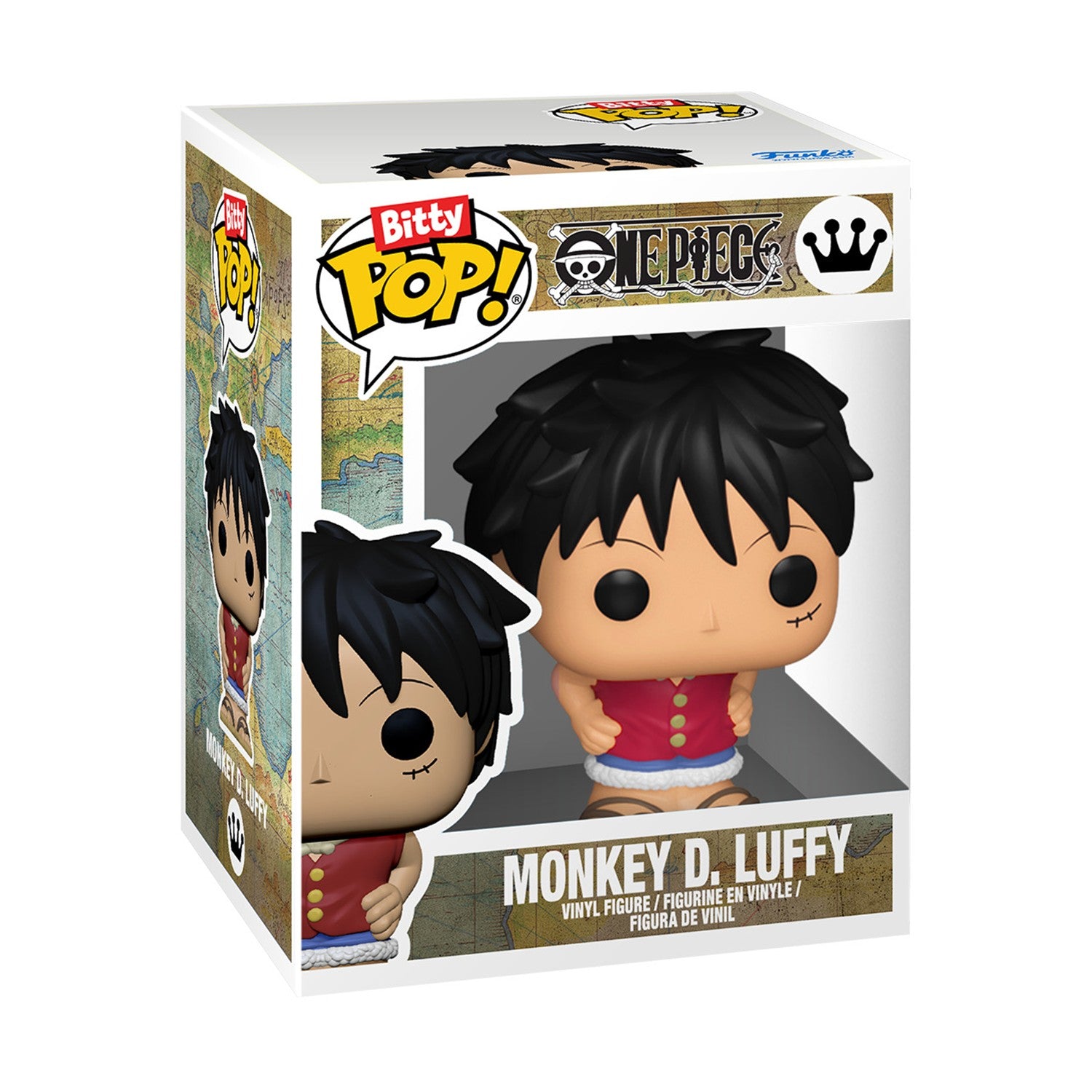 Funko Bitty Pop! Rides: One Piece - Monkey D. Luffy and The Going Merry Vinyl Figures