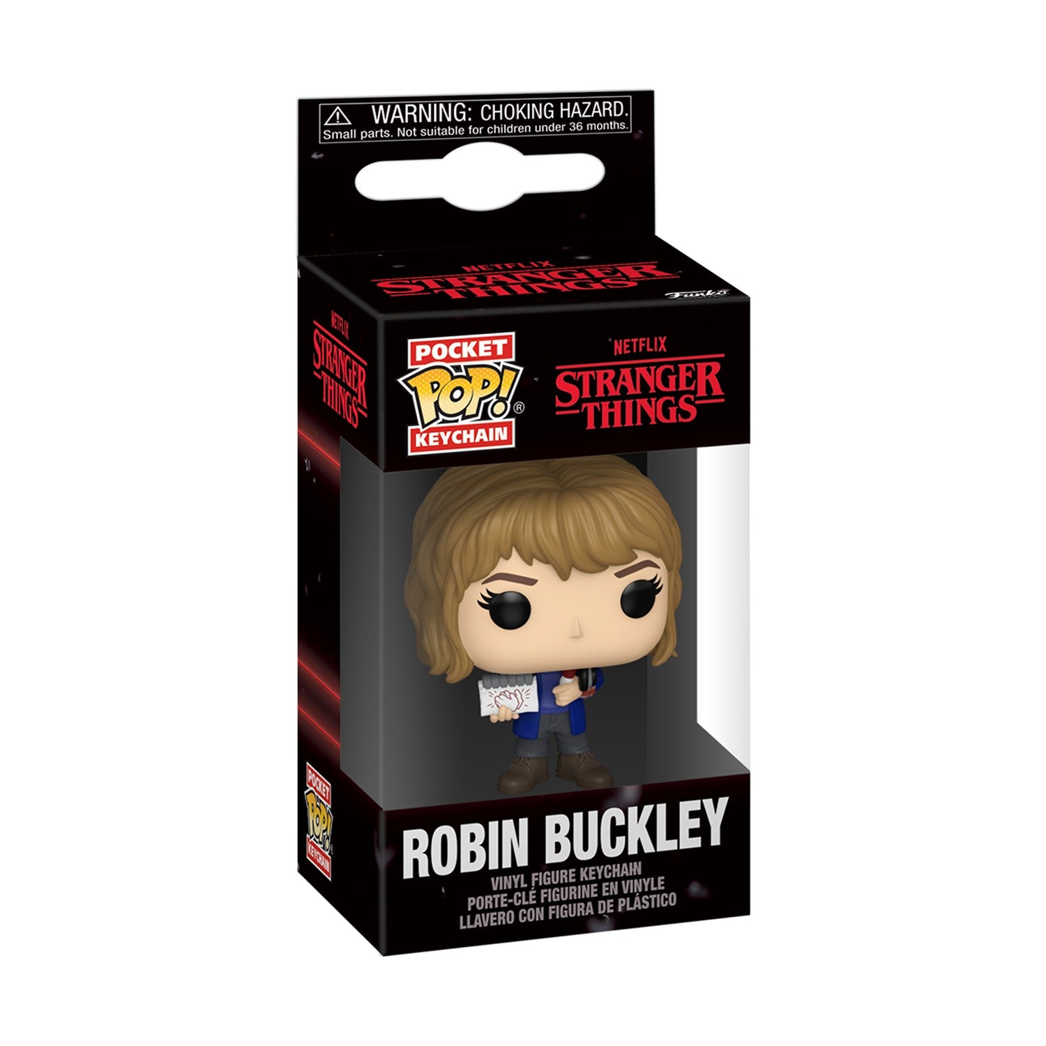 Funko Pocket Pop!: Stranger Things - Robin Buckley Vinyl Figure Keychain