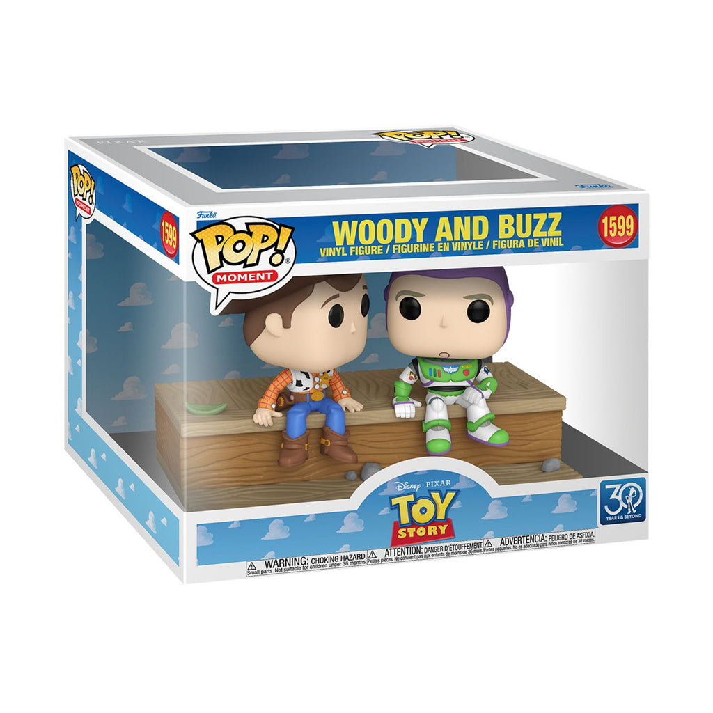 Funko Pop! Moment: Toy Story (30th Anniversary) - Woody & Buzz #1599 Vinyl Figures