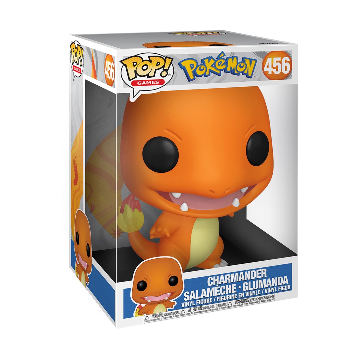 Funko Pop! Jumbo Games: Pokemon - Charmander Vinyl Figure (10")