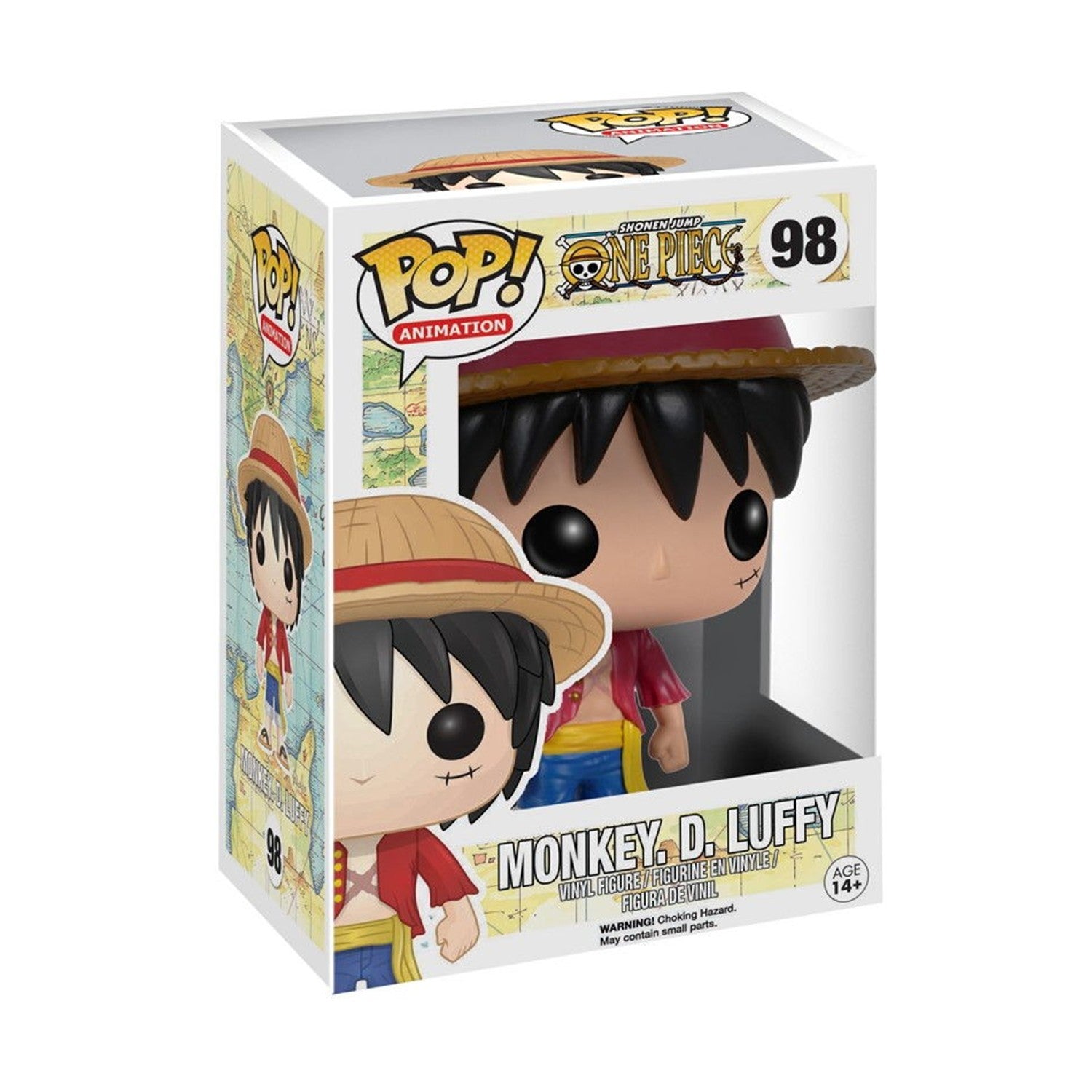 Funko Pop! Animation: One Piece - Monkey. D. Luffy #98 Vinyl Figure