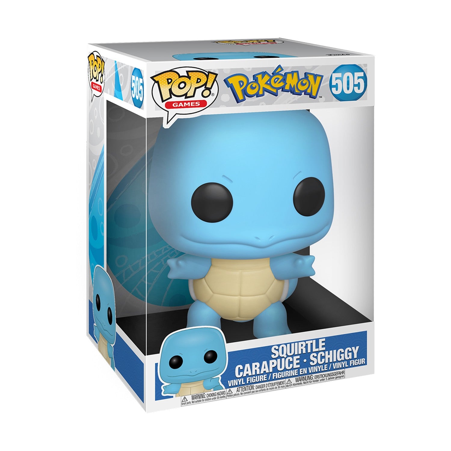 Funko Pop! Jumbo: Pokemon - Squirtle Vinyl Figure (10")