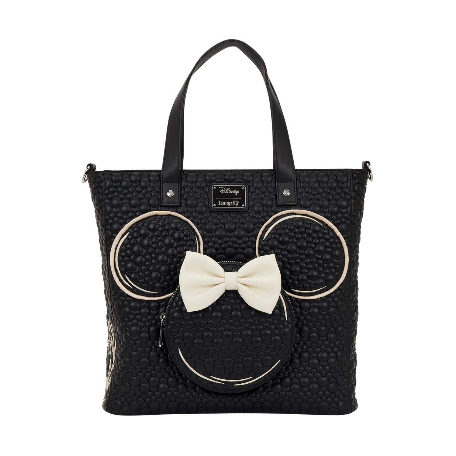 Loungefly Disney: Minnie Mouse Sketched Convertible Backpack & Tote Bag (WDTB3394)