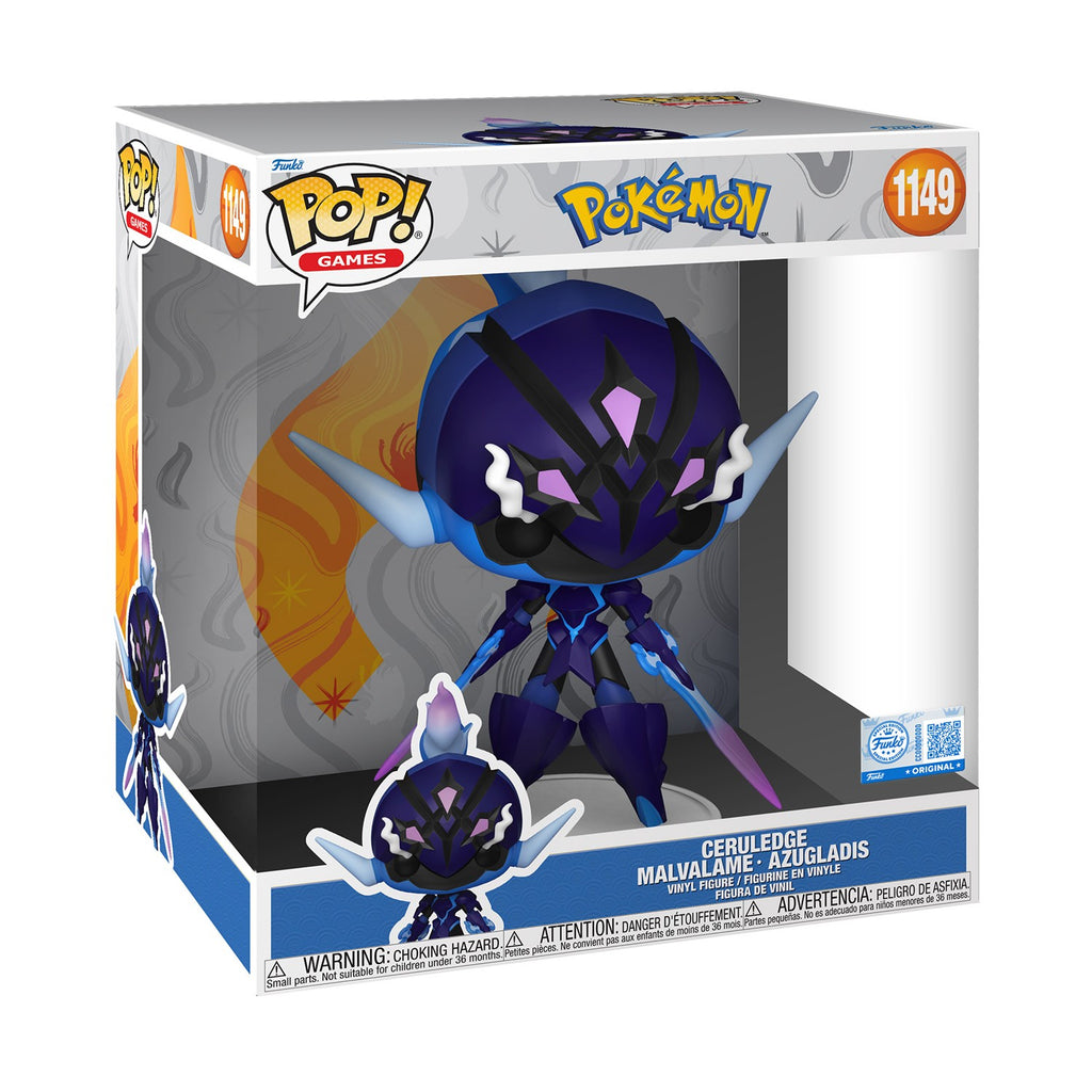 Funko Pop! Jumbo: Pokemon - Ceruledge (Special Edition) #1149 Vinyl Figure (10")