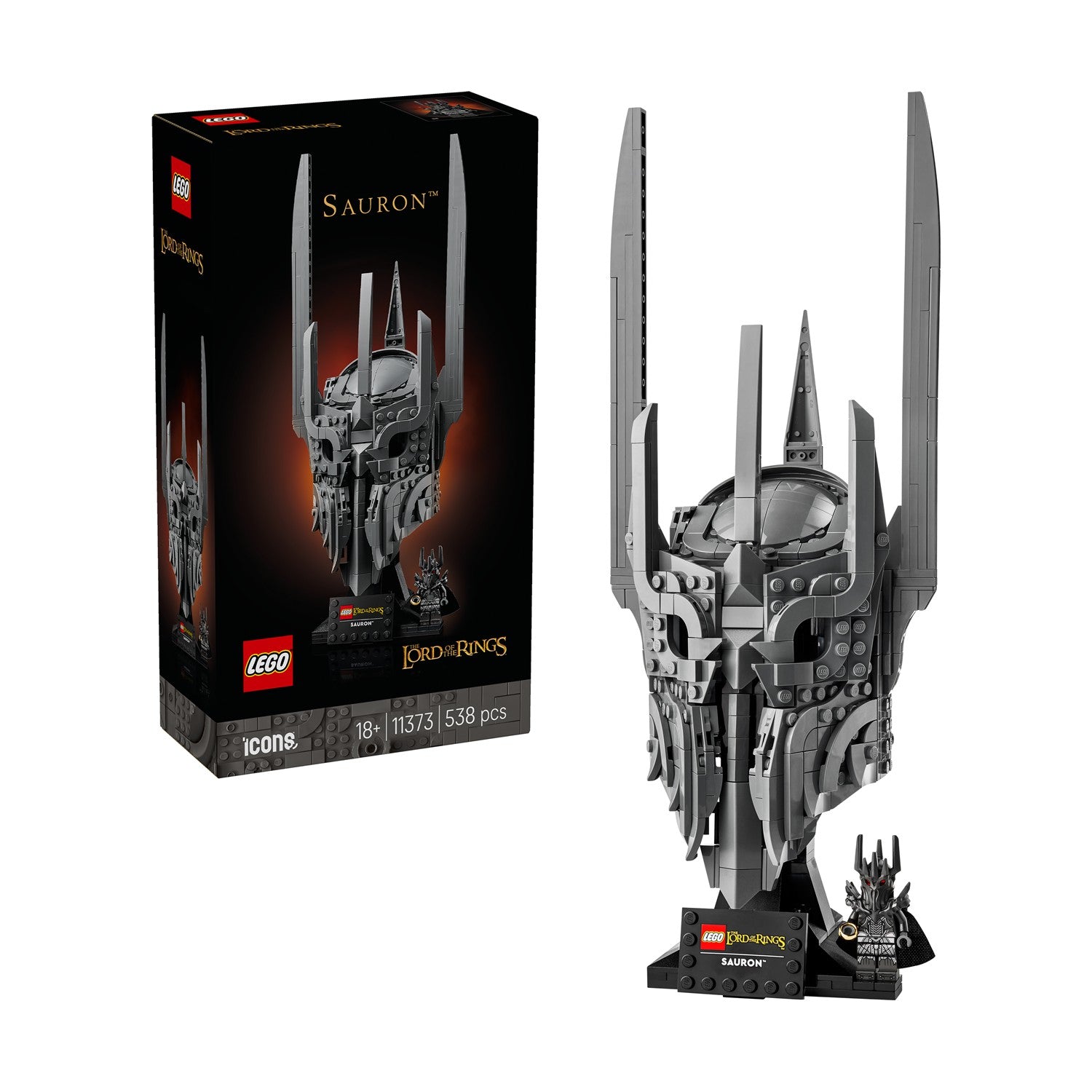 LEGO® Icons Ο Άρχοντας των Δαχτυλιδιών: Το Κράνος του Σάουρον (11373)