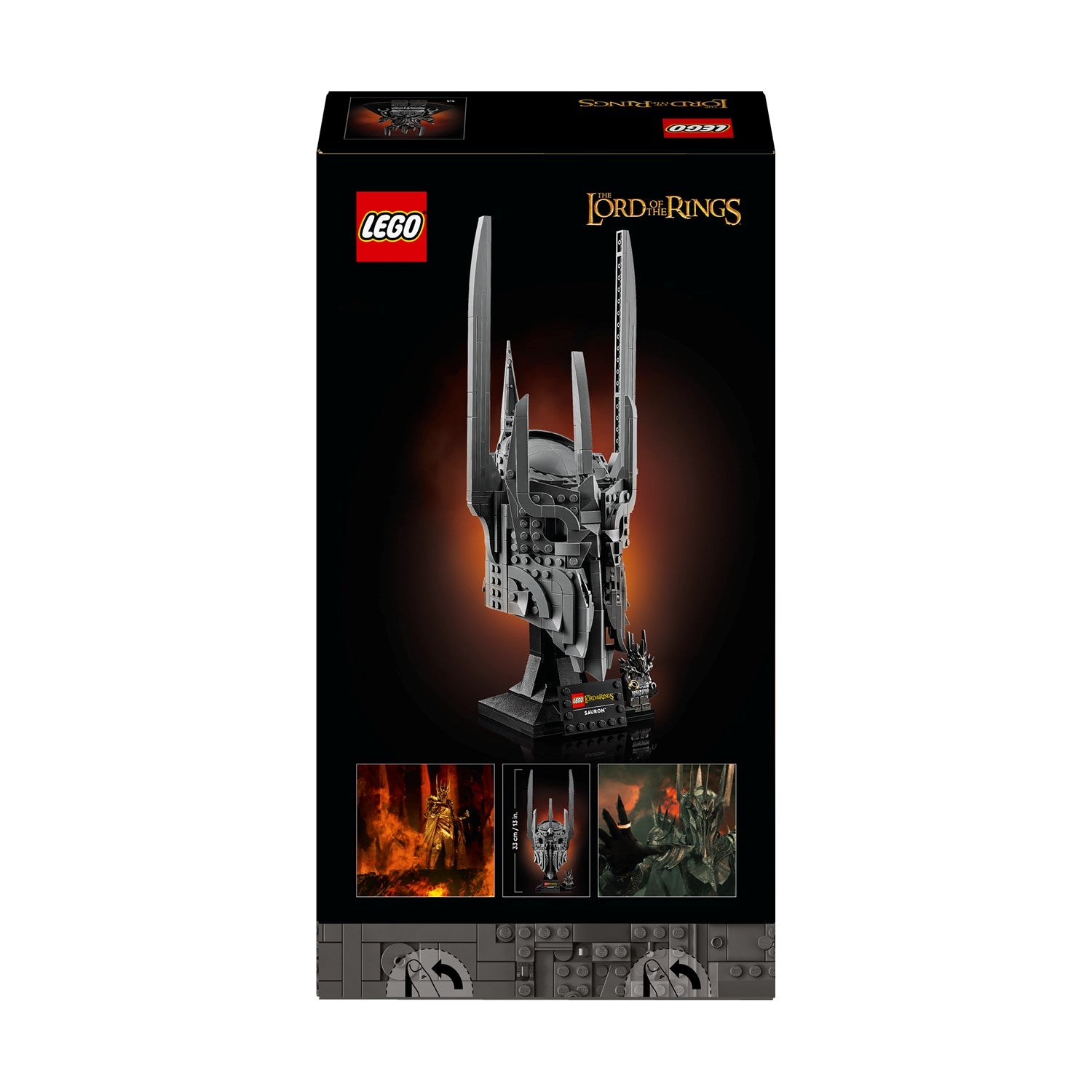LEGO® Icons Ο Άρχοντας των Δαχτυλιδιών: Το Κράνος του Σάουρον (11373)