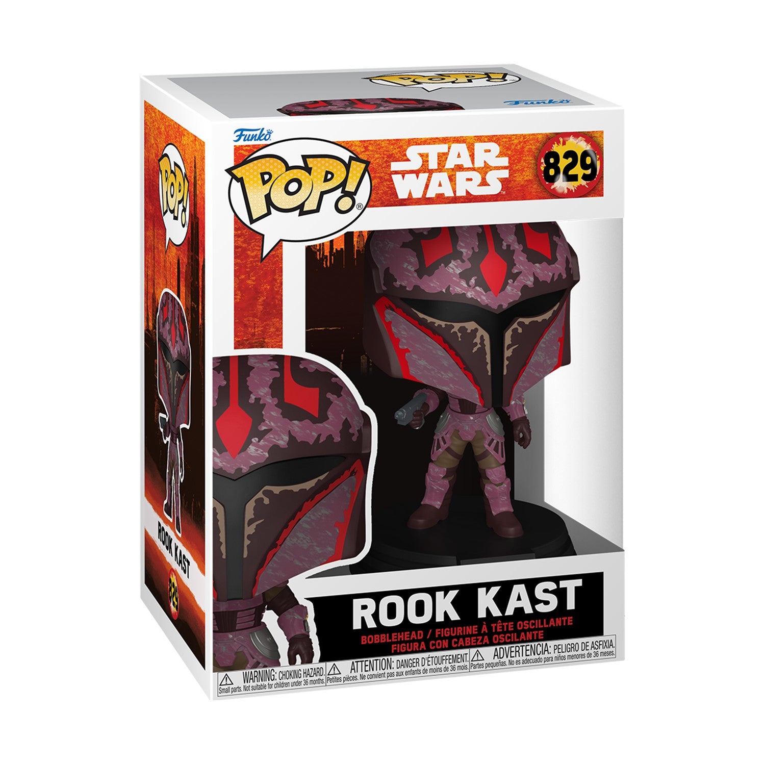 Funko Pop!: Star Wars - Rook Kast #829 Bobble-Head Vinyl Figure