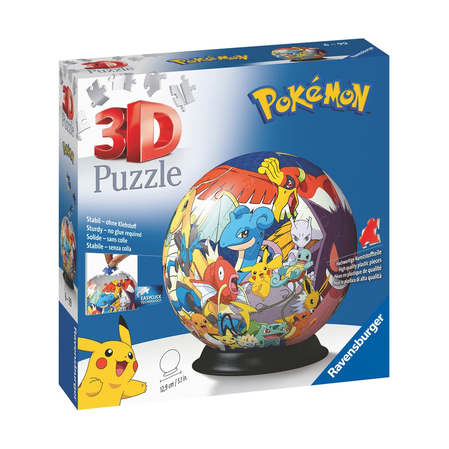 Ravensburger 3D Puzzle: Pokemon (72pcs) (11785)