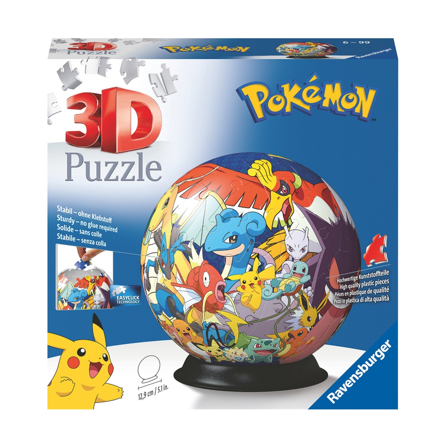 Ravensburger 3D Puzzle: Pokemon (72pcs) (11785)