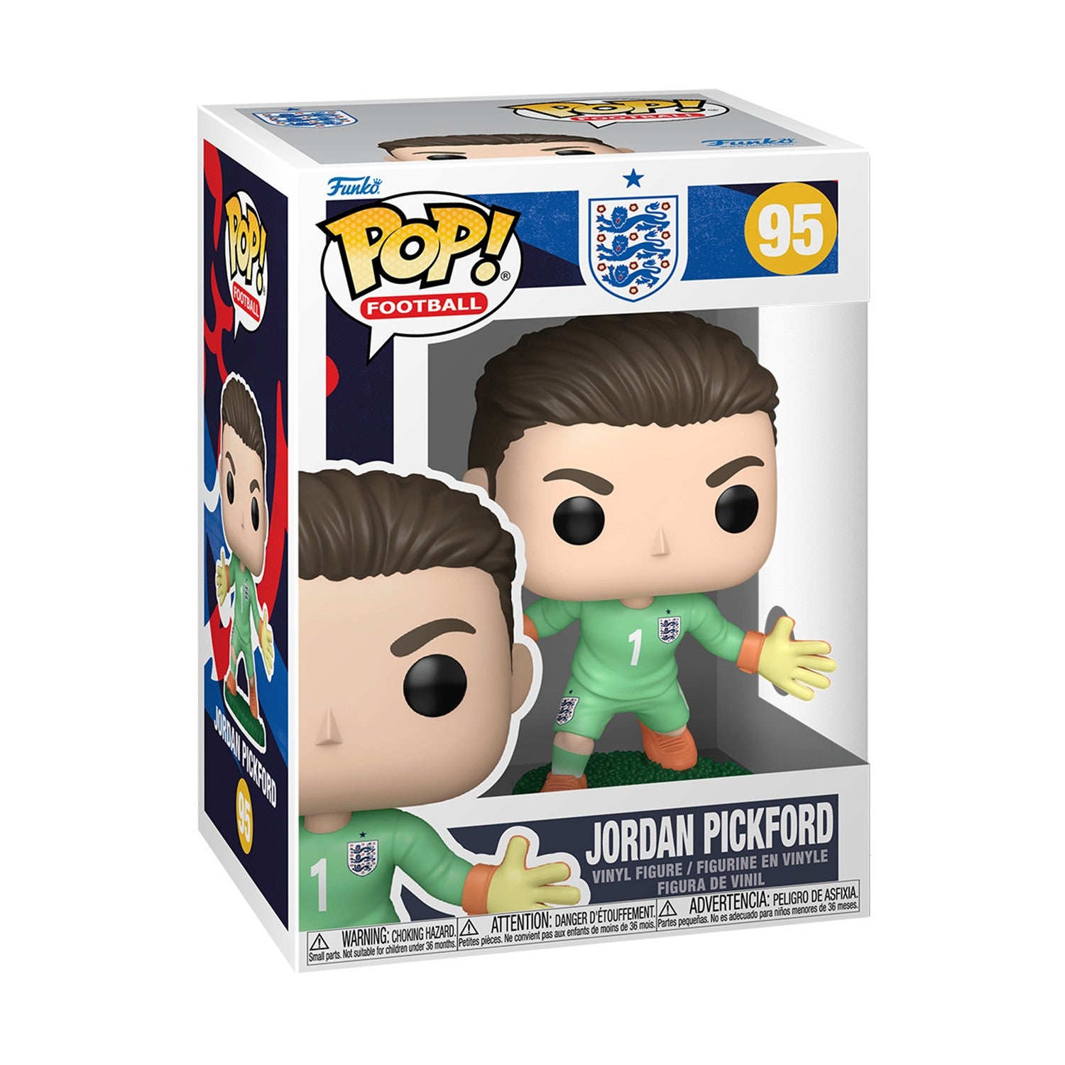 Funko Pop! Football: England - Jordan Pickford #95 Vinyl Figure