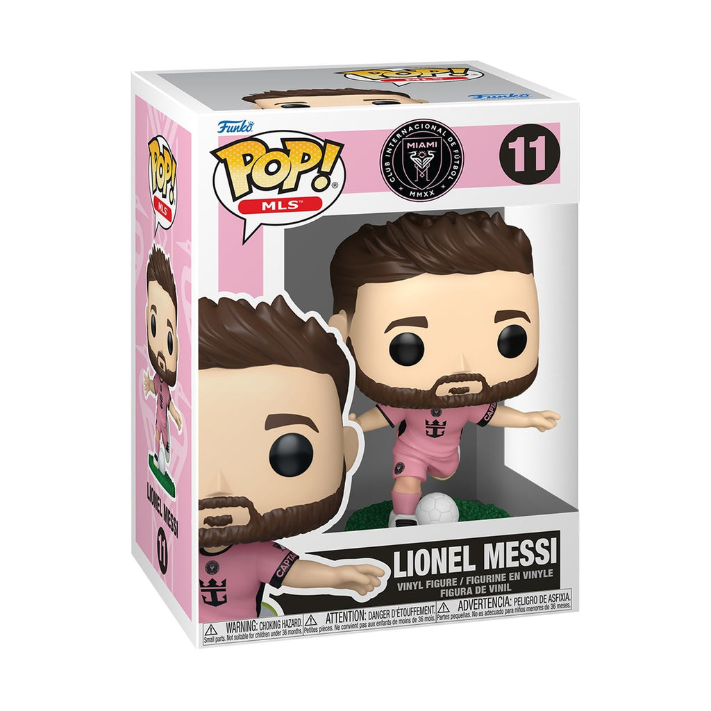 Funko Pop! MLS: Inter Miami - Lionel Messi (Pink) #11 Vinyl Figure