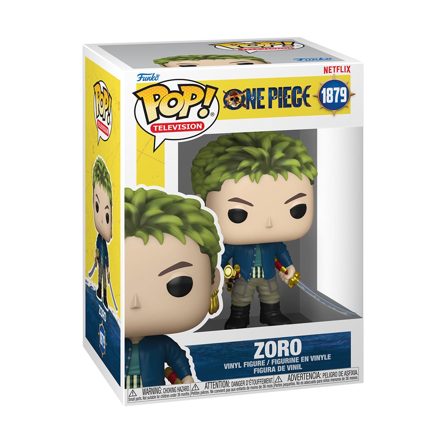 Funko Pop! Television: One Piece - Zoro #1879 Vinyl Figure