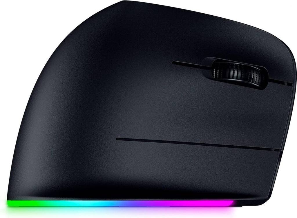 Razer PRO CLICK V2 – Vertical Wireless Ergonomic Mouse – ChatGPT AI – Gaming – Long Battery