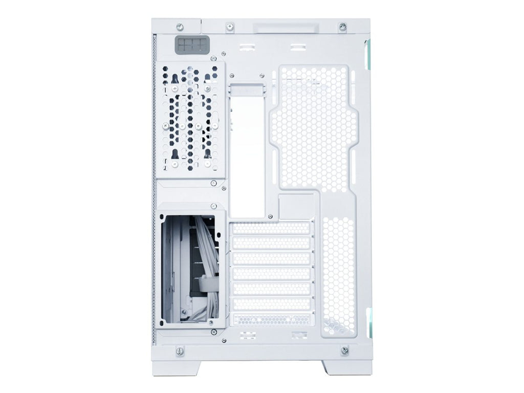 Lian Li O11D EVO RGB White – White EATX(under 280mm)/ATX Columnless Tower PC Case