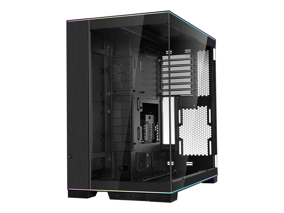 Lian Li O11D EVO RGB Black – Black EATX(under 280mm)/ATX Columnless Tower PC Case
