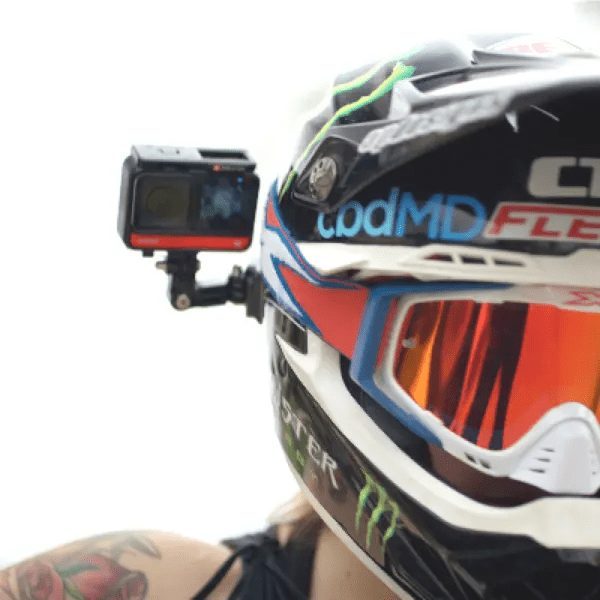 insta360 Motorcycle Helmet mount bundle – Universal for all Action Cameras