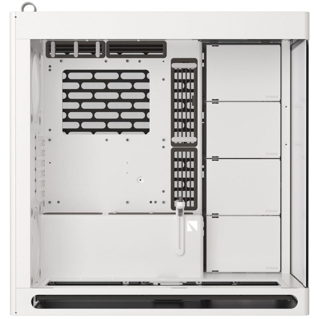 HAVN HS 420 white Premium Midi Tower Case – without vertical GPU support