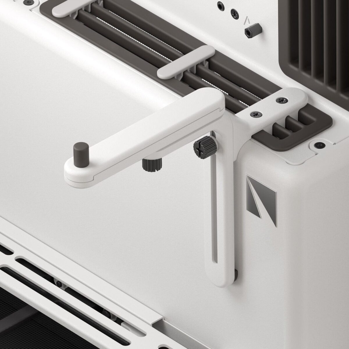 HAVN HS 420 white Premium Midi Tower Case – without vertical GPU support