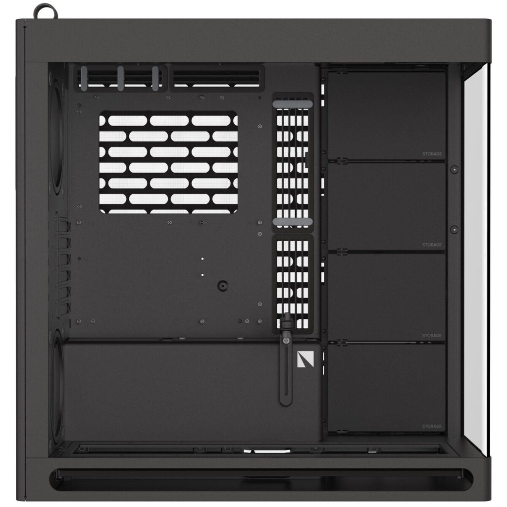 HAVN HS 420 black Premium Midi Tower Case – without vertical GPU support