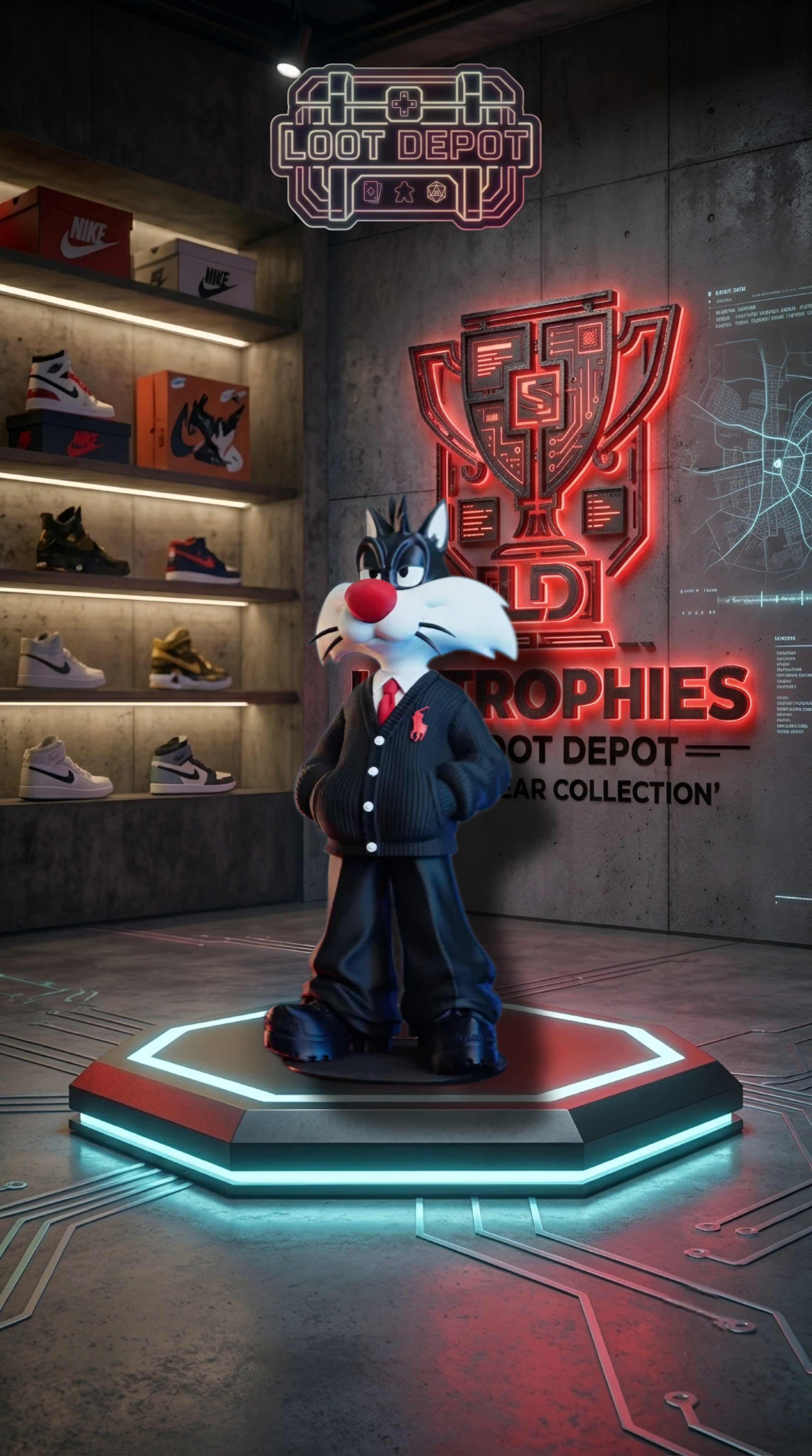 LD Trophies | Animation #01: Sylvester (Streetwear Edition)