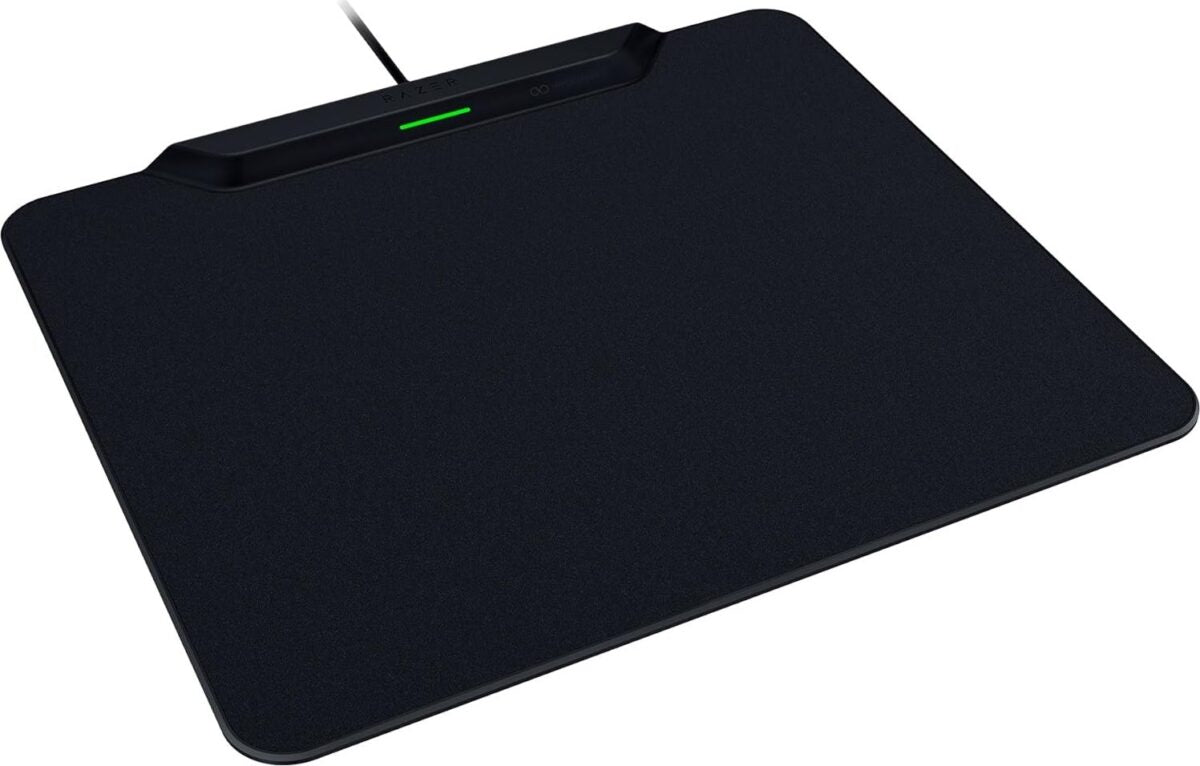 Razer Hyperflux V2 Hard – Wireless Charging Puck – Gaming Mousepad – Anti-Slip Rubber Base
