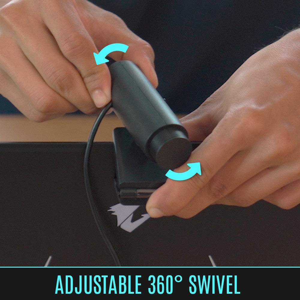 Streamplify CAM Streaming Webcam, Full HD, 60Hz – 1080p Black