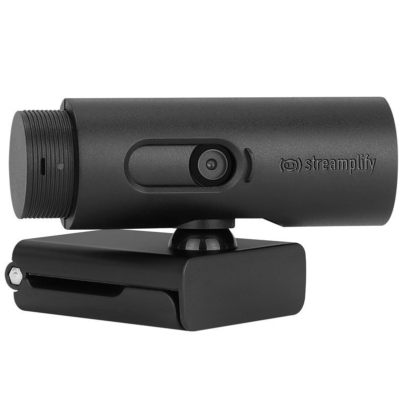 Streamplify CAM Streaming Webcam, Full HD, 60Hz – 1080p Black