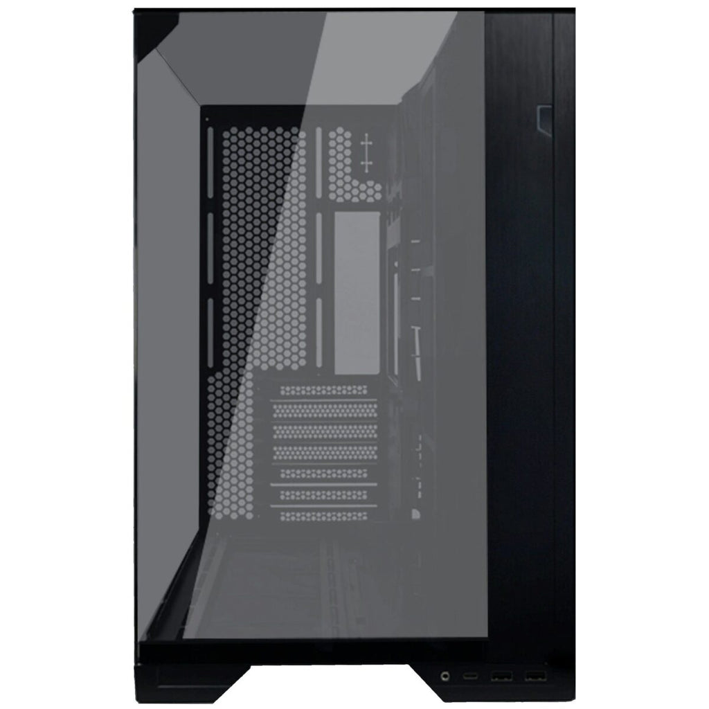 Lian Li O11 Vision Compact Black – Black EATX(under 280mm)/ATX 2 top panels 360AIO Tower PC Case