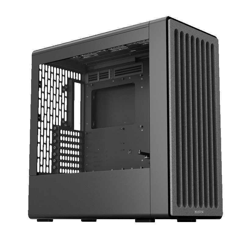 HAVN BF 360 Black without fans – premium ATX mid-tower