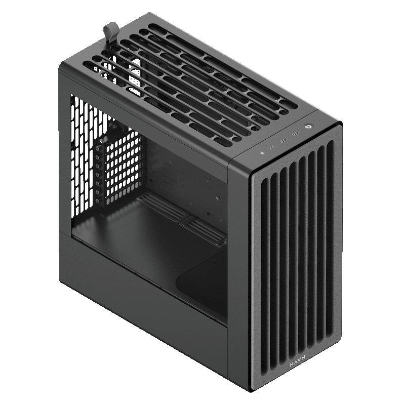 HAVN BF 360 Black without fans – premium ATX mid-tower
