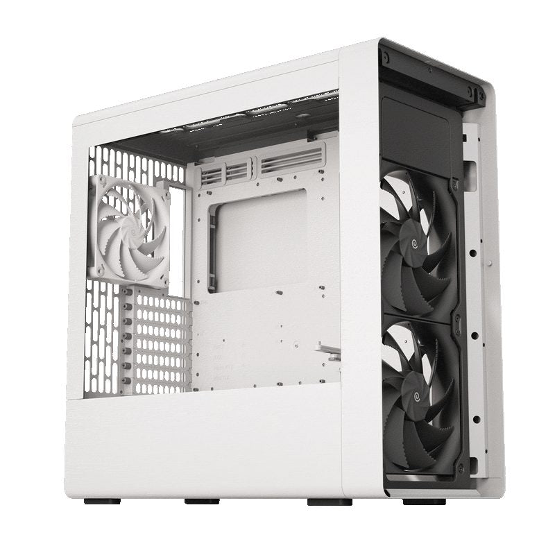 HAVN BF 360 Flow White with 180mm fans – premium ATX mid-tower