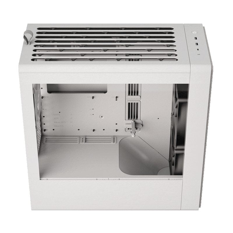 HAVN BF 360 Flow White with 180mm fans – premium ATX mid-tower